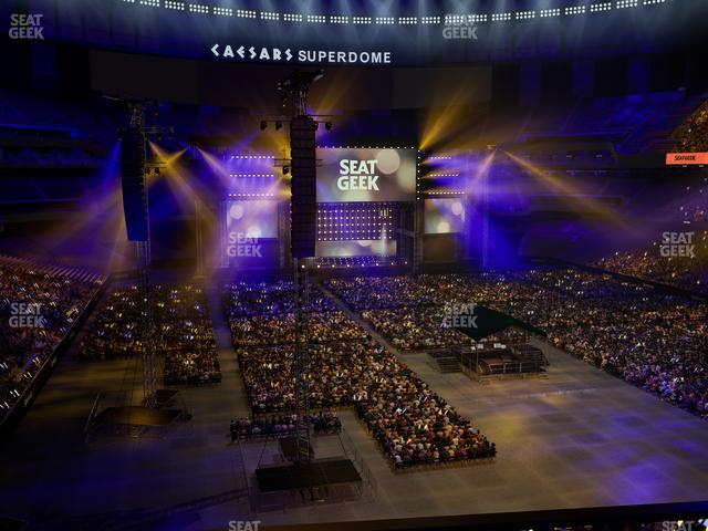 Caesars Superdome - Section Suite 305 Seat View Caesars Superdome - Section Suite 305 Seat View