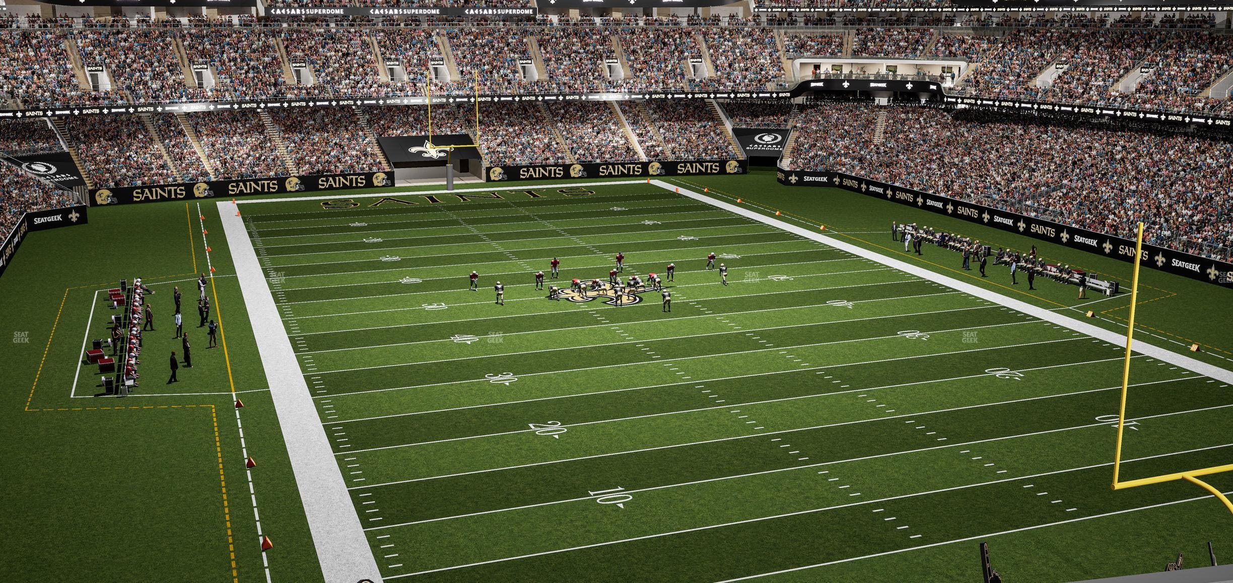 Caesars Superdome - Section Suite 305 Seat View