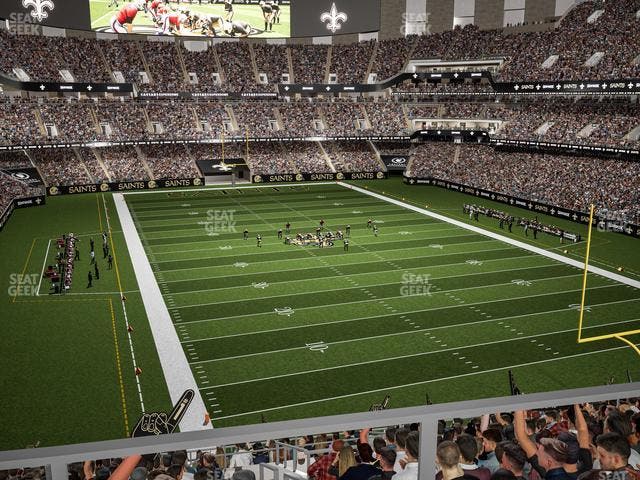 Caesars Superdome - Section Suite 305 Seat View