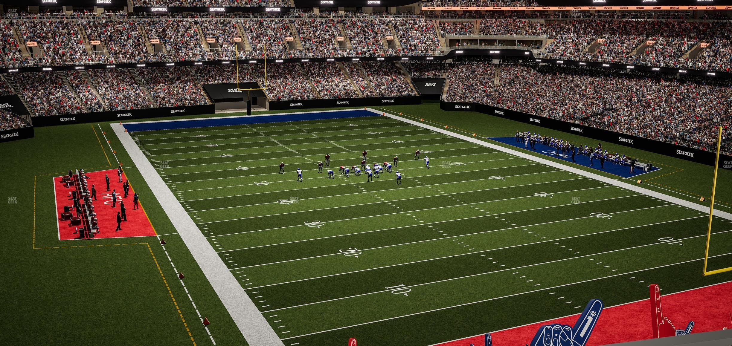 Caesars Superdome - Section Suite 306 Seat View