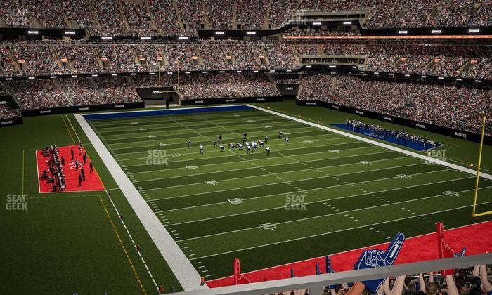 Caesars Superdome - Section Suite 306 Seat View