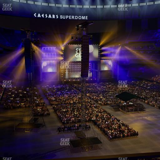 Caesars Superdome - Section Suite 306 Seat View
