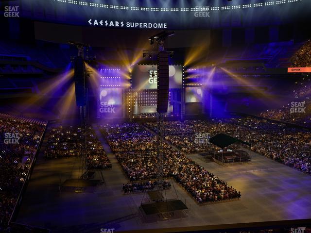 Caesars Superdome - Section Suite 306 Seat View Caesars Superdome - Section Suite 306 Seat View