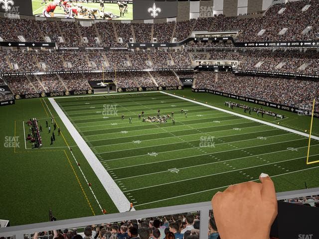 Caesars Superdome - Section Suite 306 Seat View