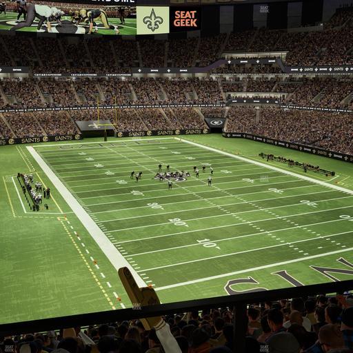 Caesars Superdome - Section Suite 306 Seat View