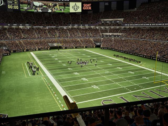 Caesars Superdome - Section Suite 306 Seat View