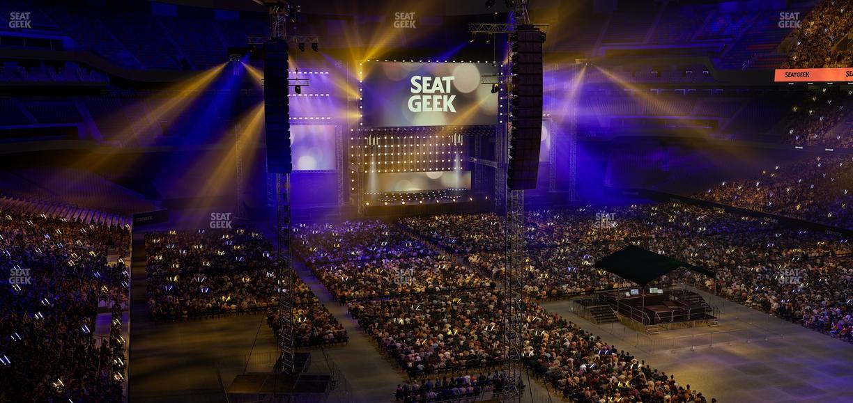 Caesars Superdome - Section Suite 307 Seat View