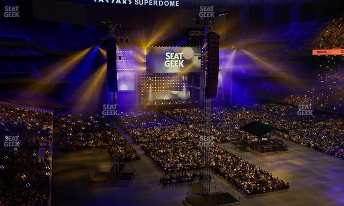 Caesars Superdome - Section Suite 307 Seat View