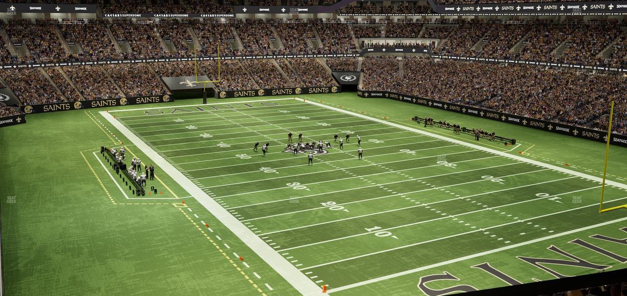 Caesars Superdome - Section Suite 307 Seat View
