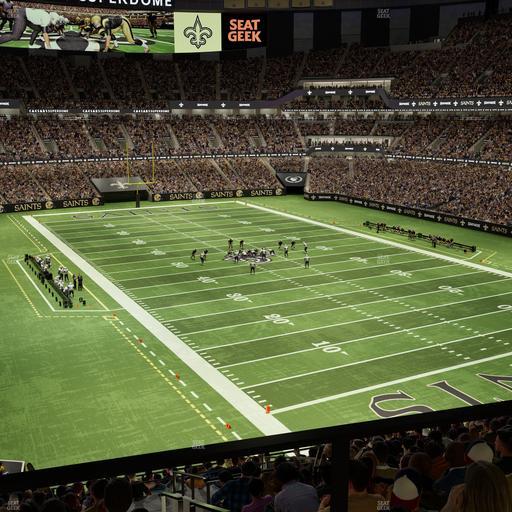 Caesars Superdome - Section Suite 307 Seat View
