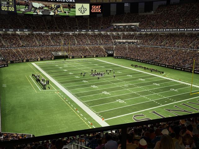 Caesars Superdome - Section Suite 307 Seat View