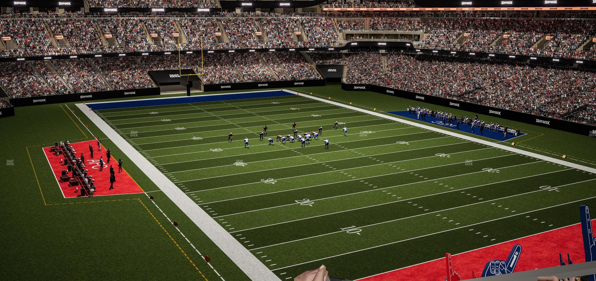 Caesars Superdome - Section Suite 307 Seat View