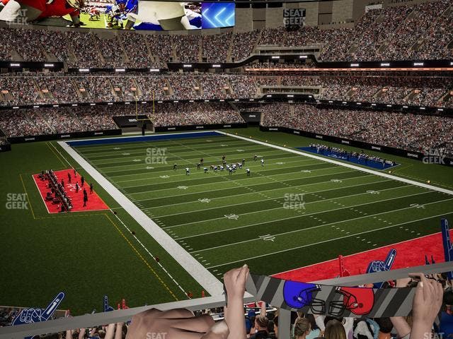 Caesars Superdome - Section Suite 307 Seat View