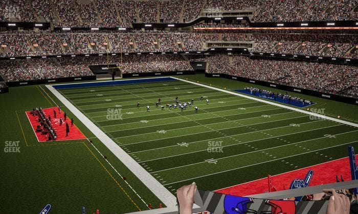 Caesars Superdome - Section Suite 307 Seat View