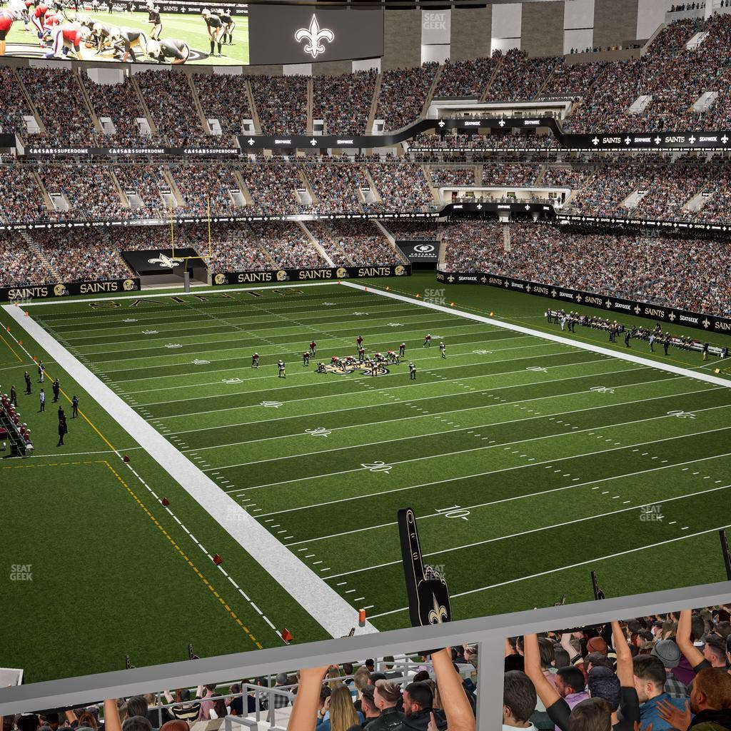 Caesars Superdome - Section Suite 307 Seat View