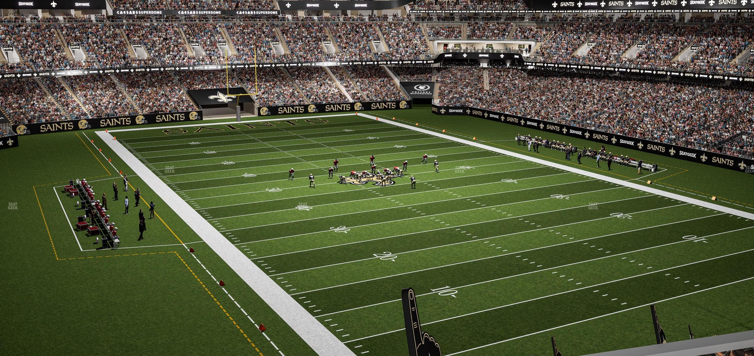 Caesars Superdome - Section Suite 307 Seat View