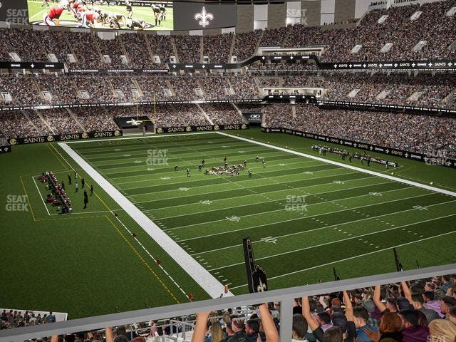 Caesars Superdome - Section Suite 307 Seat View
