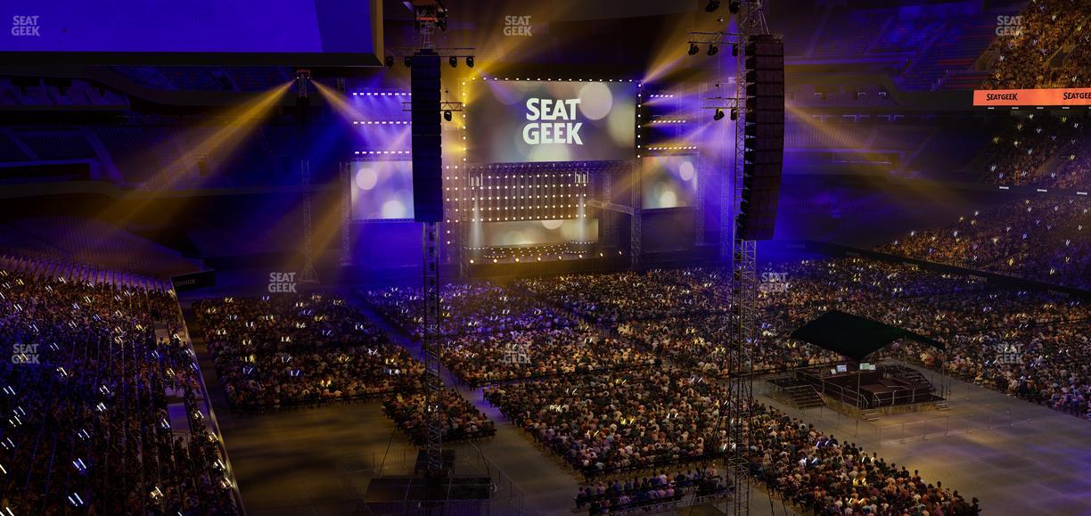 Caesars Superdome - Section Suite 308 Seat View