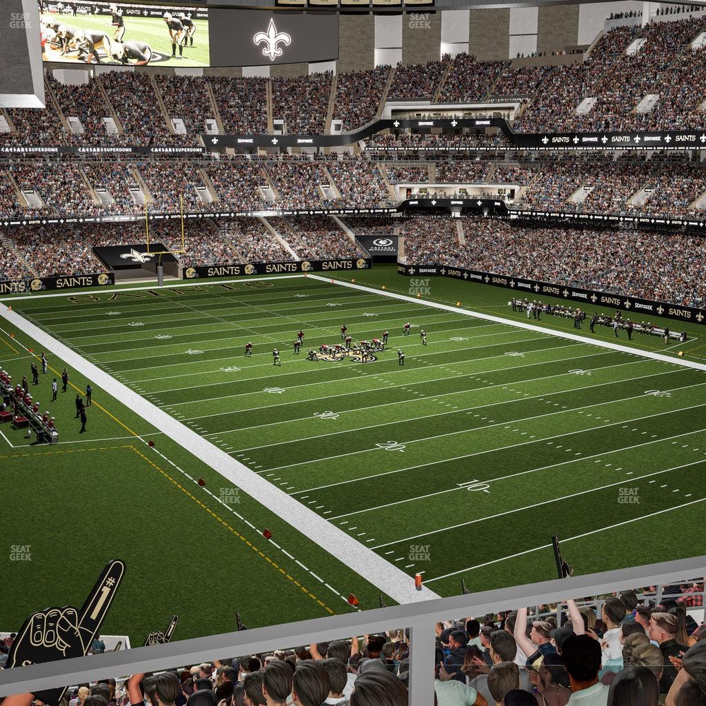 Caesars Superdome - Section Suite 308 Seat View