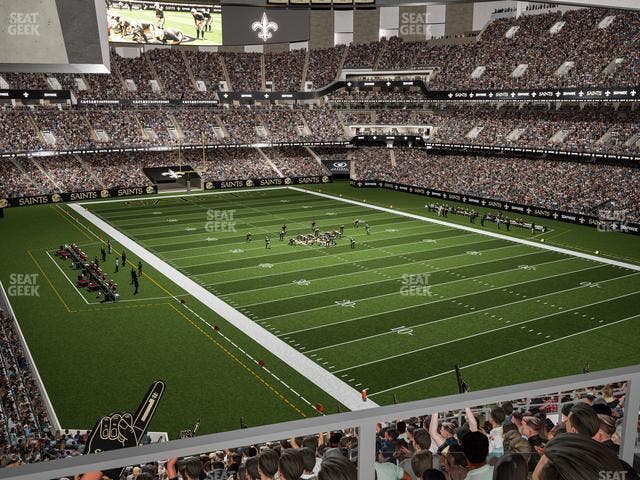 Caesars Superdome - Section Suite 308 Seat View