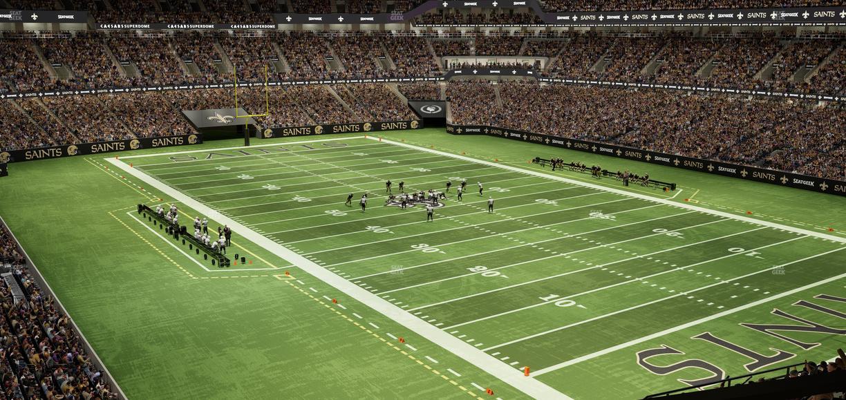 Caesars Superdome - Section Suite 309 Seat View