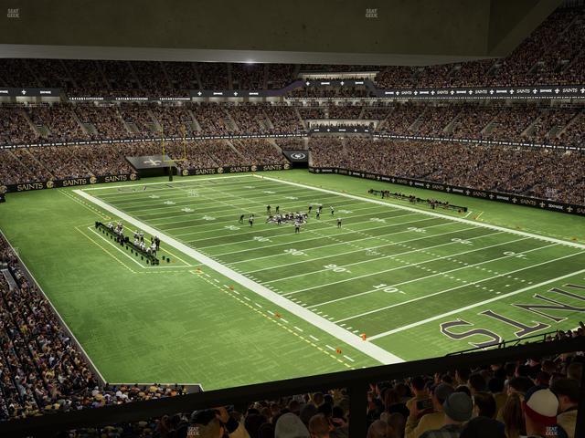 Caesars Superdome - Section Suite 309 Seat View
