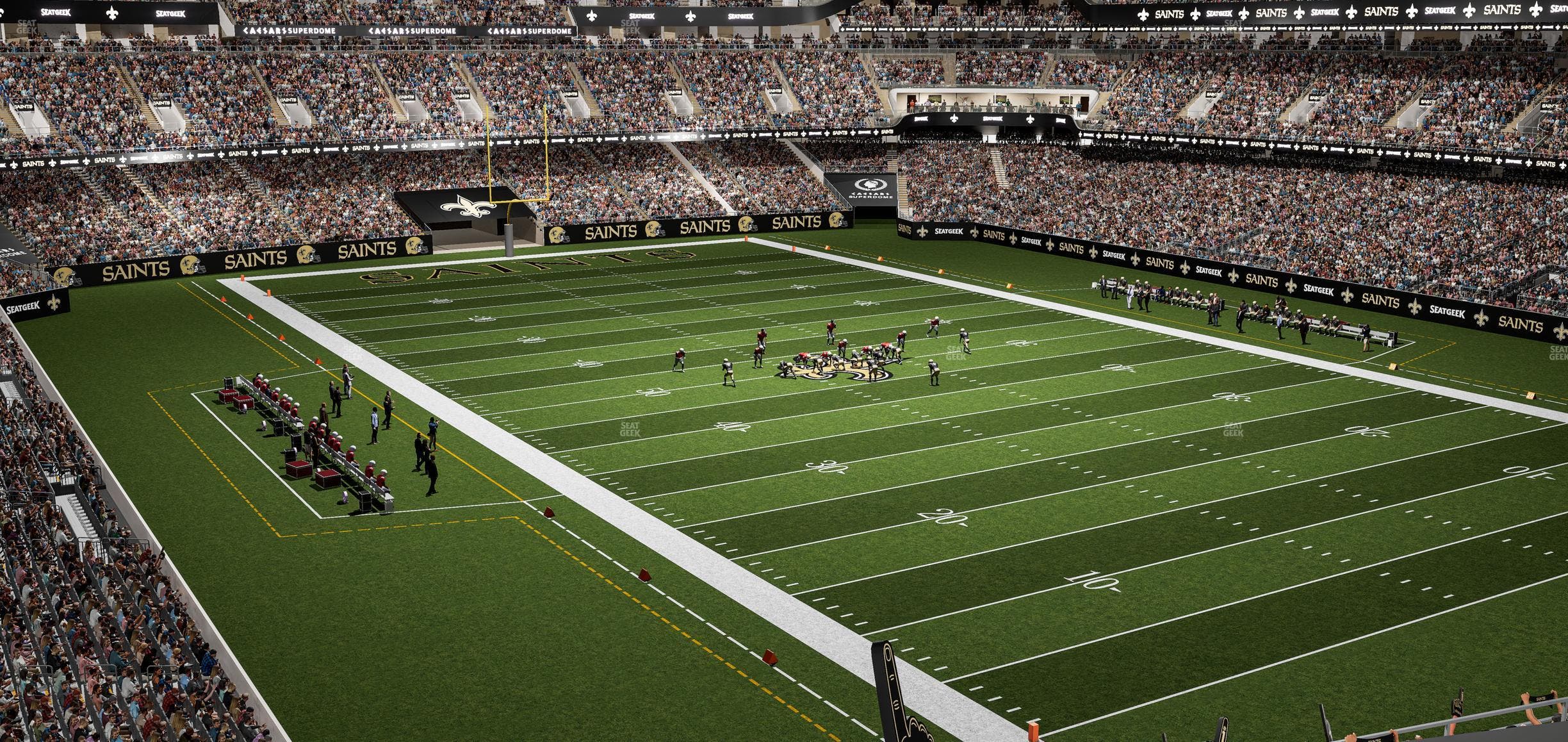 Caesars Superdome - Section Suite 309 Seat View