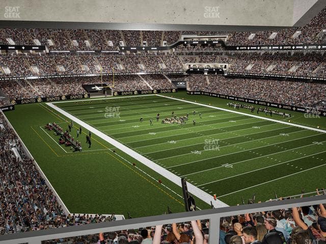 Caesars Superdome - Section Suite 309 Seat View