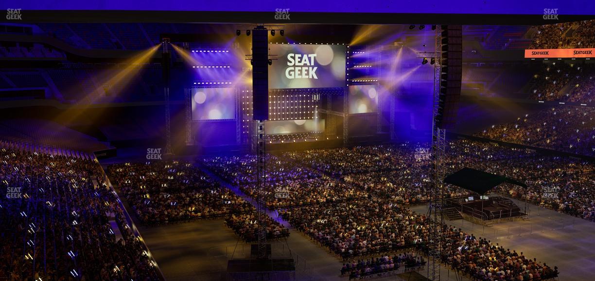 Caesars Superdome - Section Suite 309 Seat View