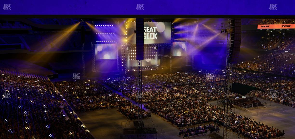 Caesars Superdome - Section Suite 310 Seat View