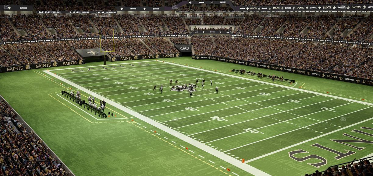Caesars Superdome - Section Suite 310 Seat View