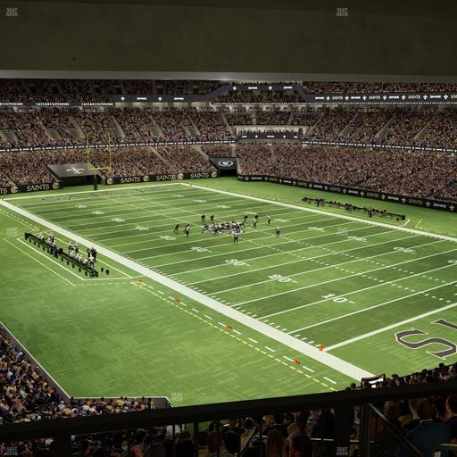 Caesars Superdome - Section Suite 310 Seat View