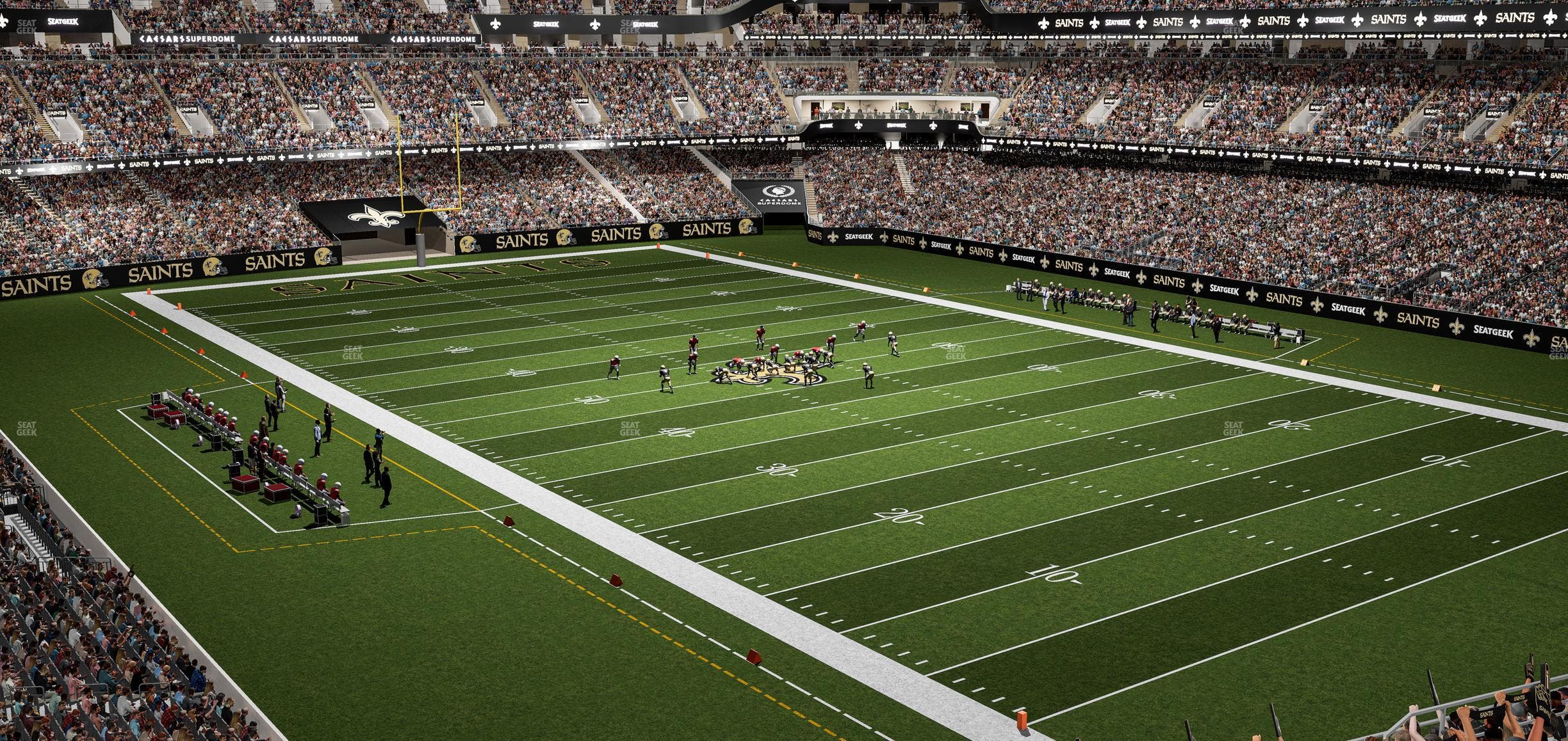 Caesars Superdome - Section Suite 310 Seat View
