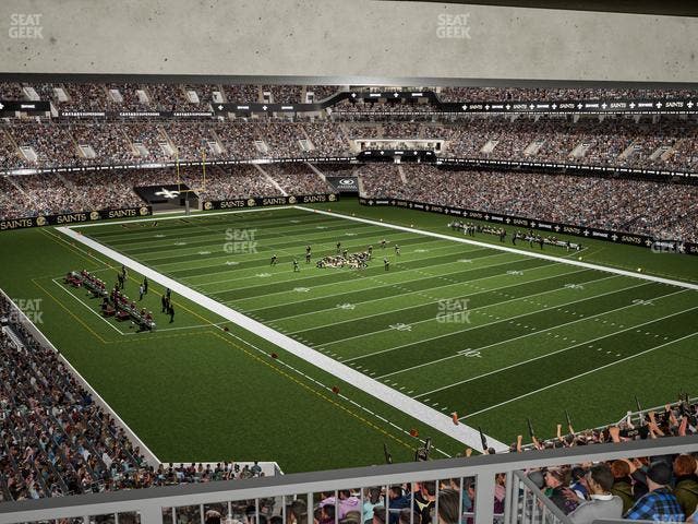 Caesars Superdome - Section Suite 310 Seat View