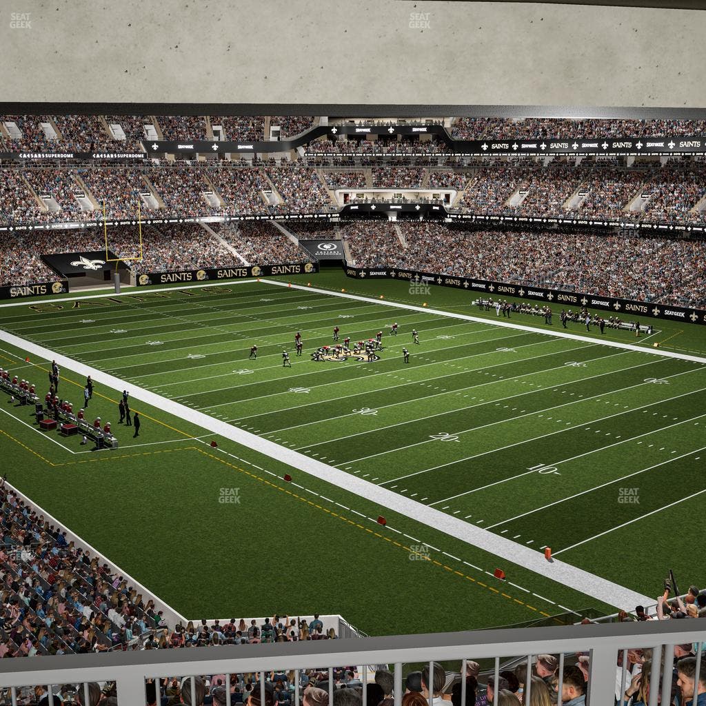 Caesars Superdome - Section Suite 311 Seat View