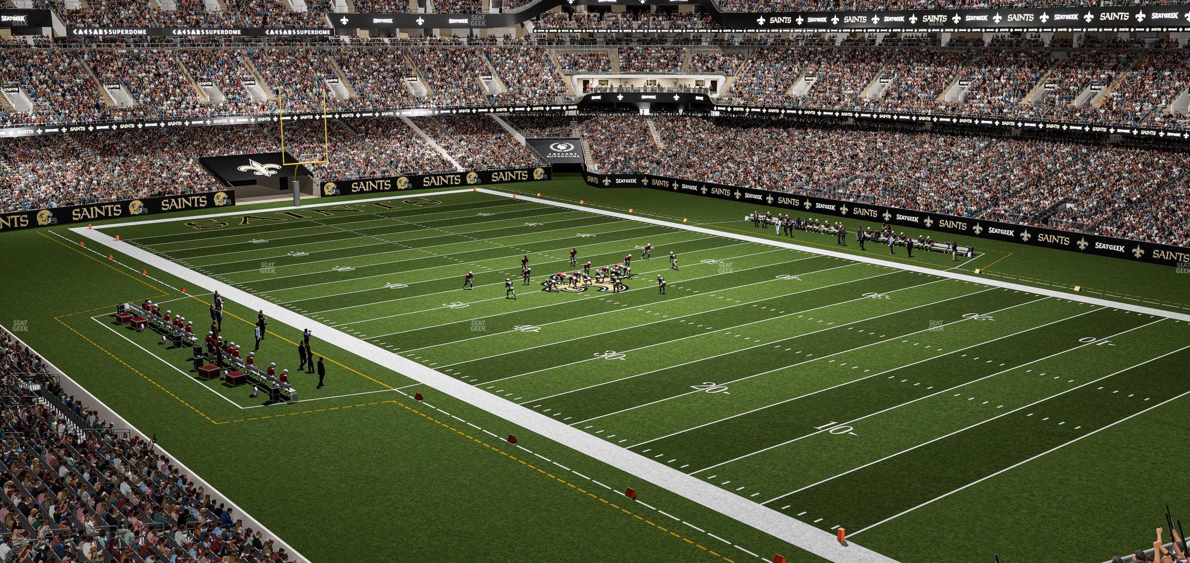 Caesars Superdome - Section Suite 311 Seat View