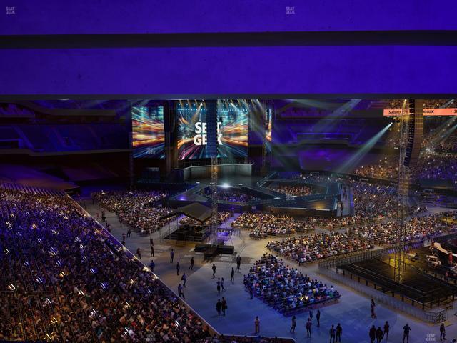 Caesars Superdome - Section Suite 311 Seat View