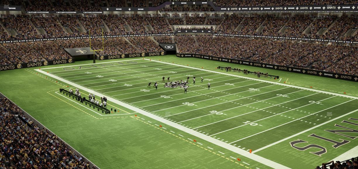 Caesars Superdome - Section Suite 311 Seat View