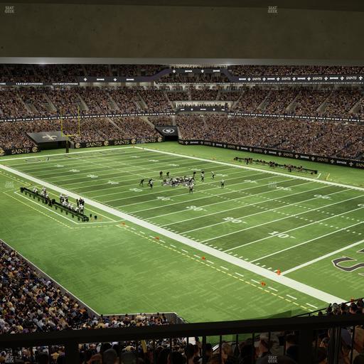 Caesars Superdome - Section Suite 311 Seat View
