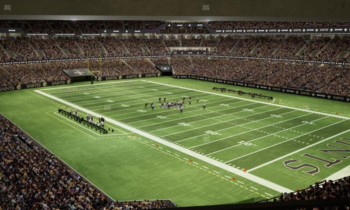 Caesars Superdome - Section Suite 311 Seat View