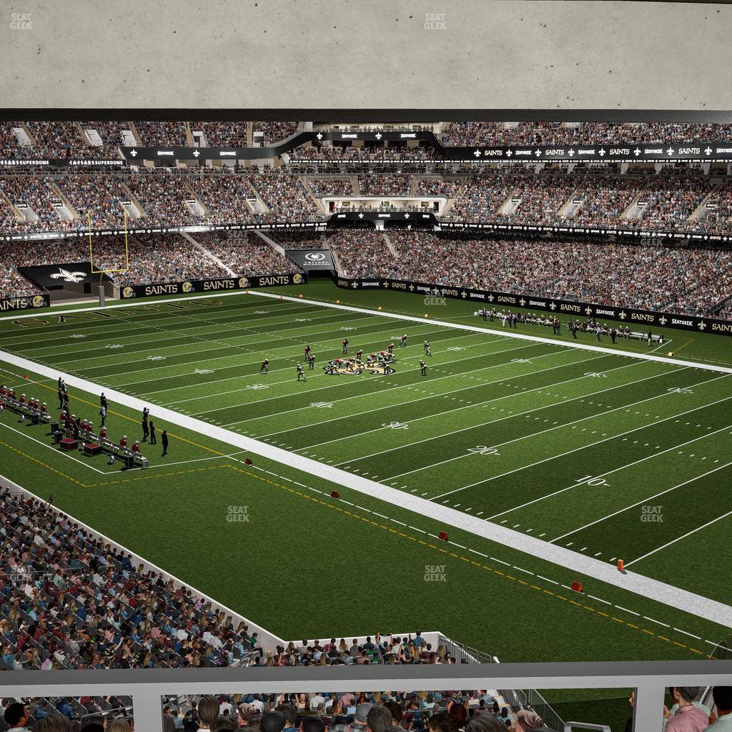 Caesars Superdome - Section Suite 312 Seat View