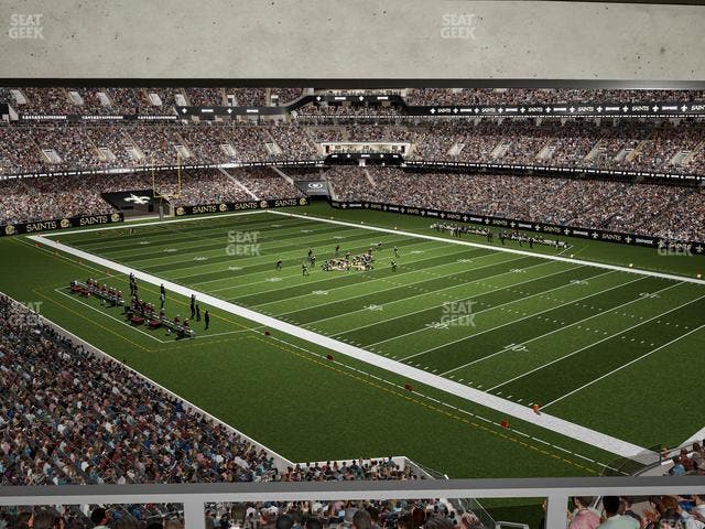 Caesars Superdome - Section Suite 312 Seat View