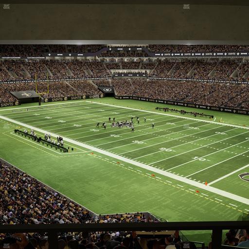 Caesars Superdome - Section Suite 312 Seat View
