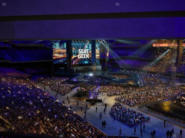 Caesars Superdome - Section Suite 312 Seat View