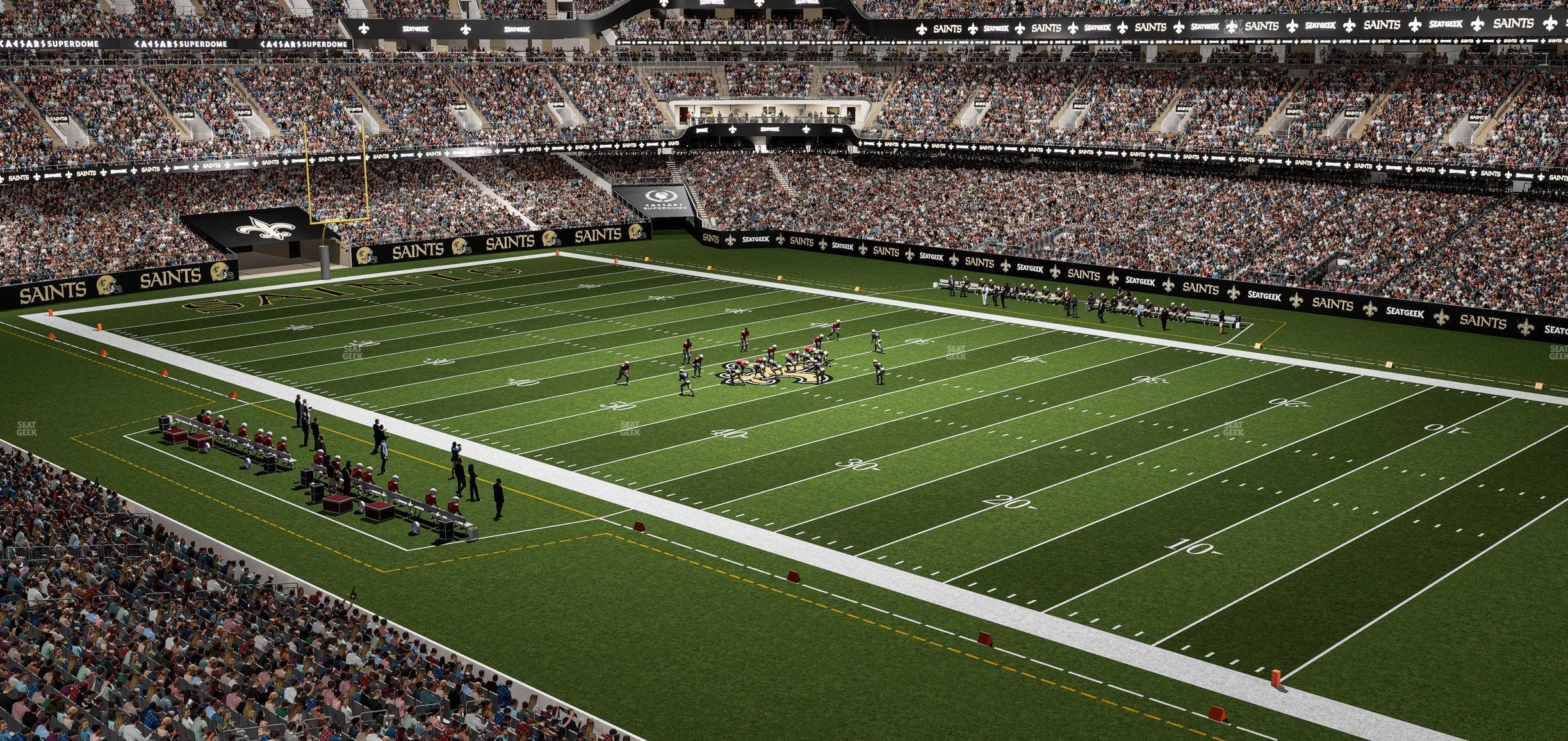 Caesars Superdome - Section Suite 313 Seat View