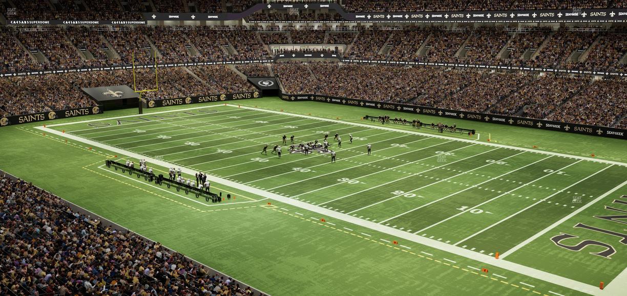 Caesars Superdome - Section Suite 313 Seat View
