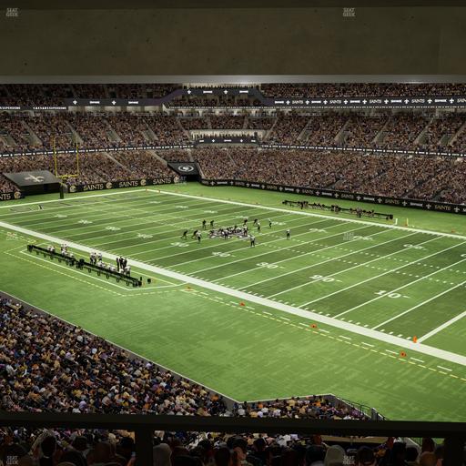 Caesars Superdome - Section Suite 313 Seat View
