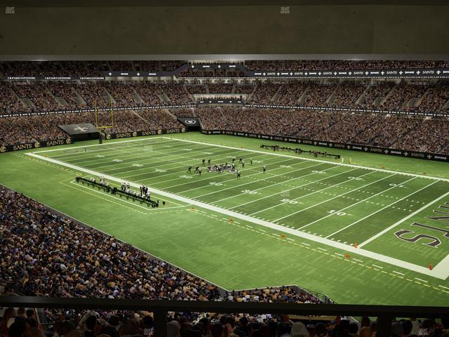 Caesars Superdome - Section Suite 313 Seat View