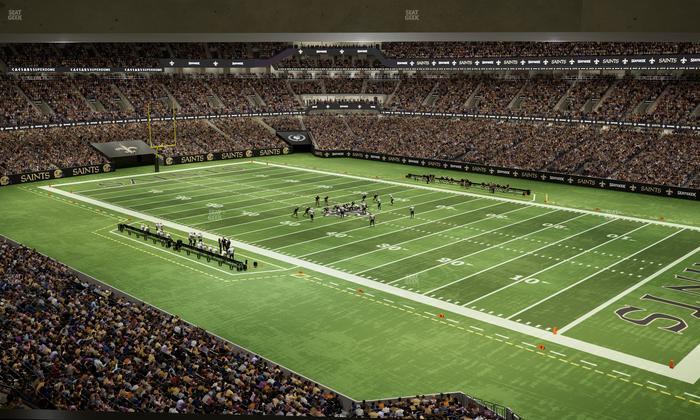 Caesars Superdome - Section Suite 313 Seat View