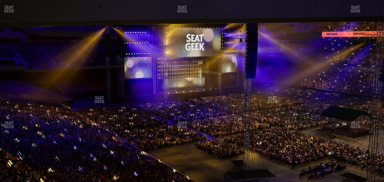 Caesars Superdome - Section Suite 313 Seat View